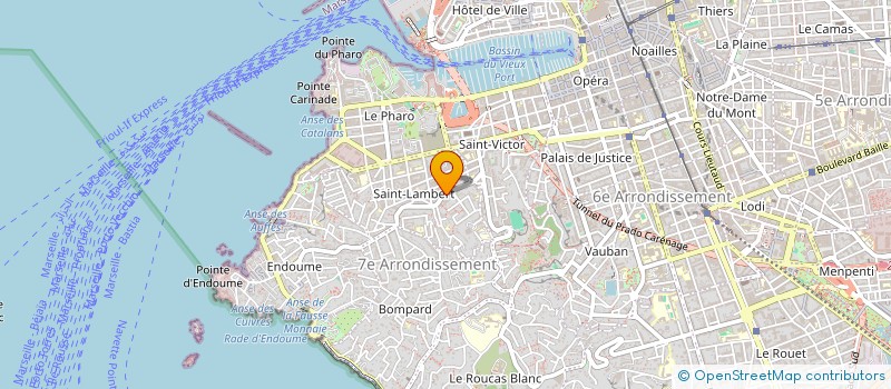 localisation de l'entreprise SOMABREATH  MARSEILLE