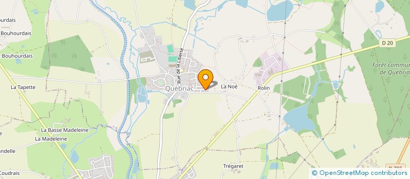 localisation de l'entreprise SOMAC  LA BAUSSAINE