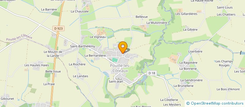 localisation de l'entreprise SOMACA à POUILLE-LES-COTEAUX