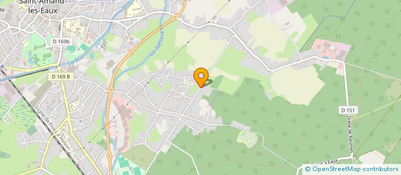 localisation de l'entreprise SOMACHA à SAINT-AMAND-LES-EAUX