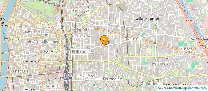 localisation de l'entreprise SOMACO SA  VILLEURBANNE