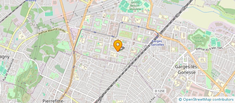 localisation de l'entreprise SOMAD à SARCELLES