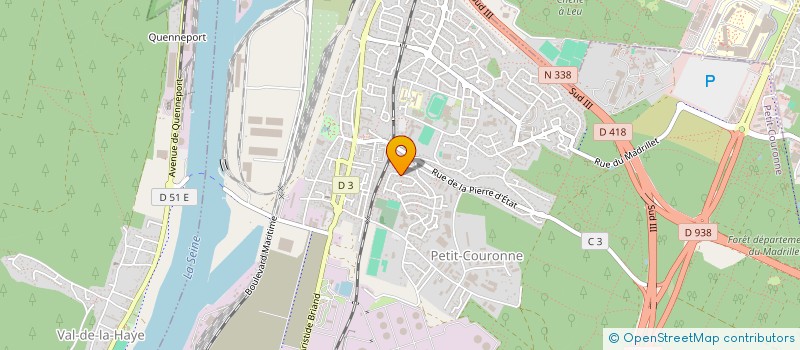 localisation de l'entreprise SOMAD AMENAGEMENTS  PETIT-COURONNE