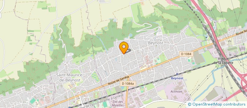 localisation de l'entreprise SOMAD2CONSULTING à BEYNOST