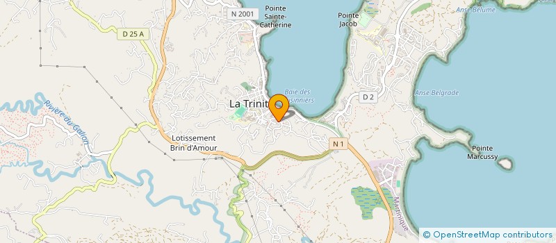 localisation de l'entreprise SOMADIS à LA TRINITE