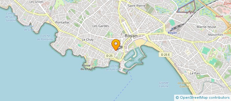 localisation de l'entreprise SOMADYLOU  ROYAN