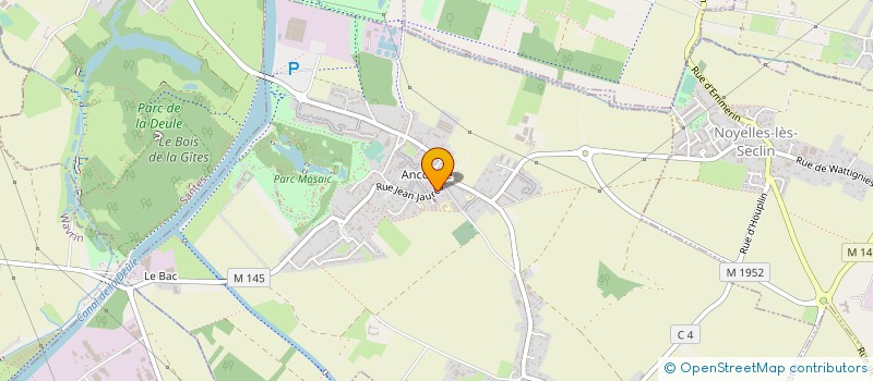 localisation de l'entreprise SOMAFAGE  HOUPLIN-ANCOISNE