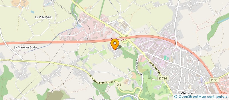 localisation de l'entreprise SOMAFATA  PLERIN