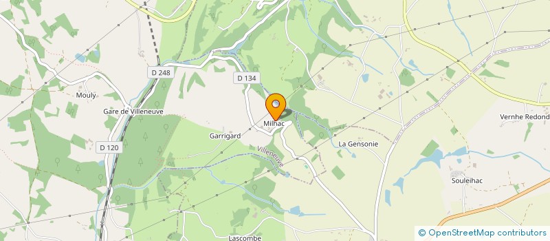 localisation de l'entreprise SOMAFF à VILLENEUVE