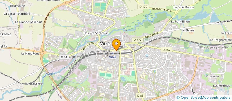 localisation de l'entreprise SOMAG BODY  VITRE