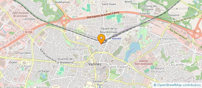 localisation de l'entreprise SOMAIFI à VANNES