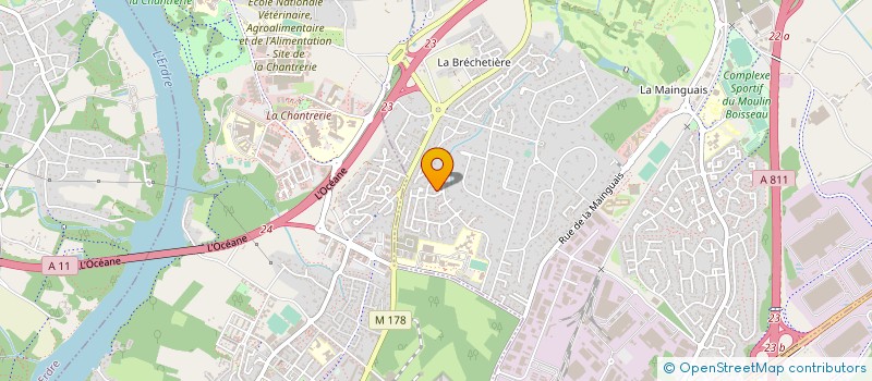 localisation de l'entreprise SOMALO  CARQUEFOU