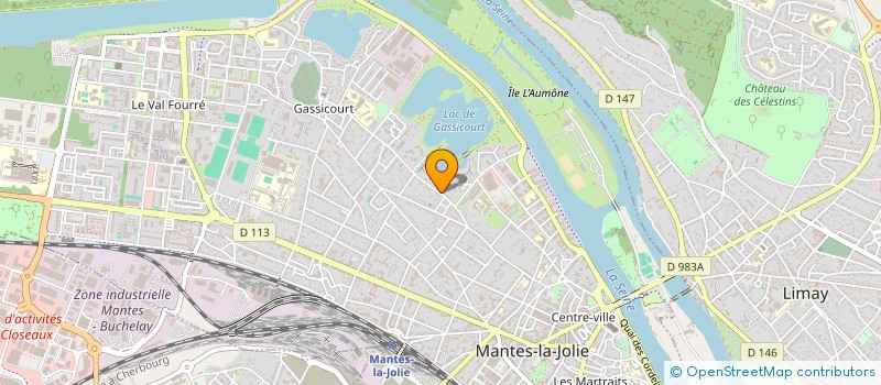 localisation de l'entreprise SOMALPA  MANTES-LA-JOLIE