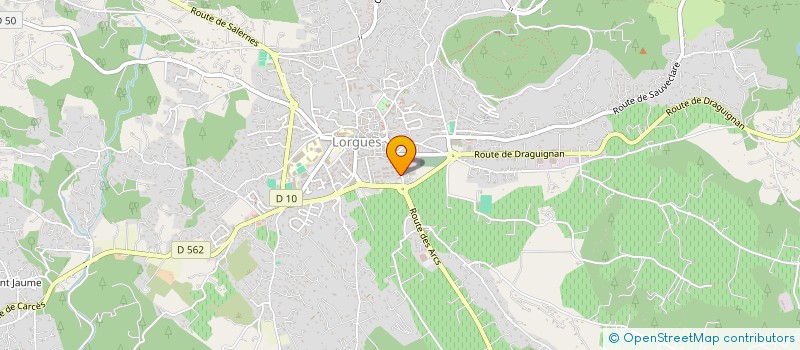 localisation de l'entreprise SOMALUME  LORGUES