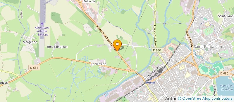 localisation de l'entreprise SOMAPA  AUTUN