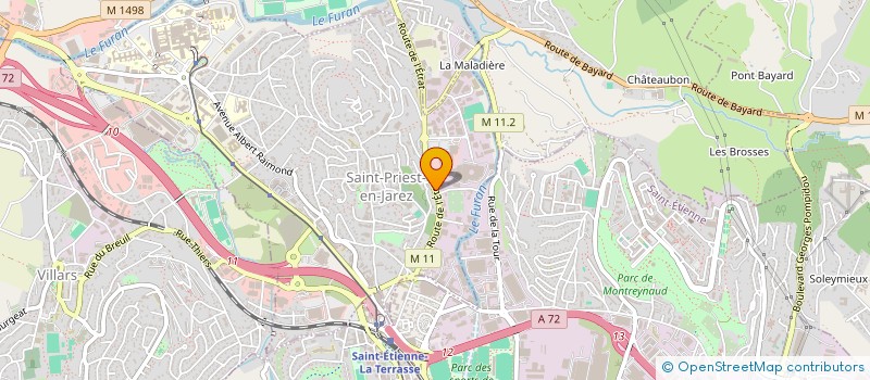 localisation de l'entreprise SOMAPAL  SAINT-PRIEST-EN-JAREZ