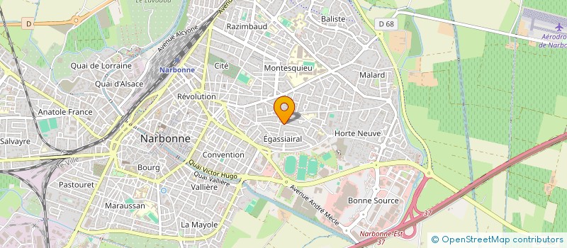 localisation de l'entreprise SOMAPIMETCHE  NARBONNE