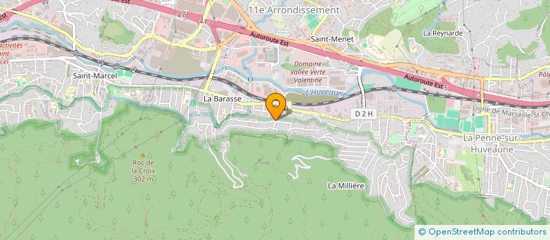 localisation de l'entreprise SOMAPOSE FILS  MARSEILLE 11EME