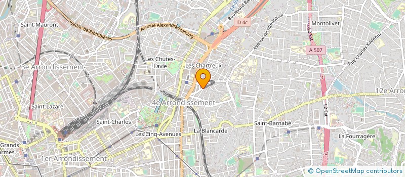 localisation de l'entreprise SOMAPRO à MARSEILLE