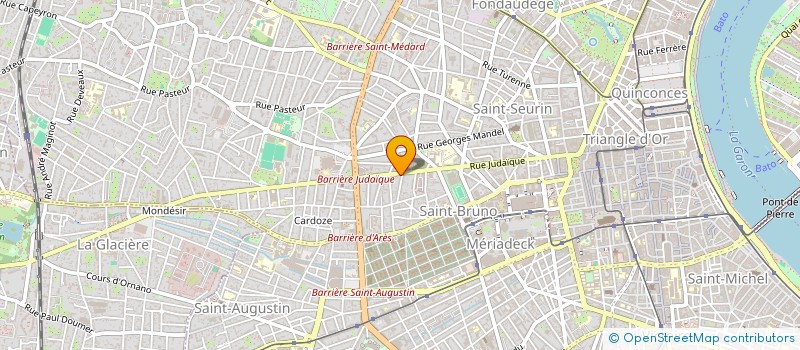 localisation de l'entreprise SOMAR à BORDEAUX