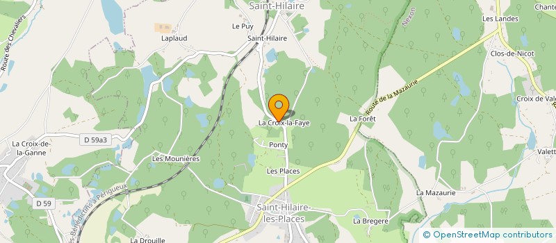 localisation de l'entreprise SOMAR à SAINT-HILAIRE-LES-PLACES