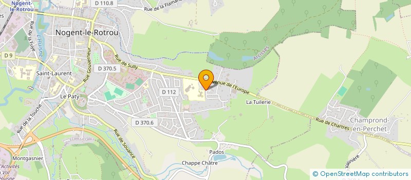 localisation de l'entreprise SOMARE NOGENT BATIMENT à NOGENT-LE-ROTROU