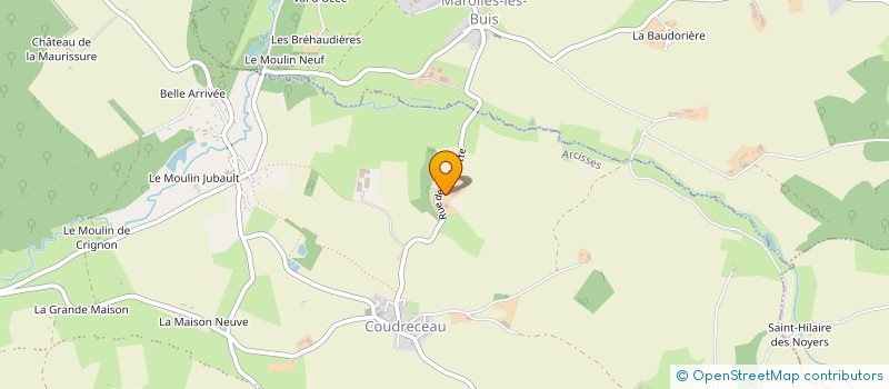 localisation de l'entreprise SOMARENOV à ARCISSES