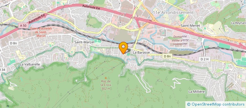 localisation de l'entreprise SOMAREPHI à MARSEILLE
