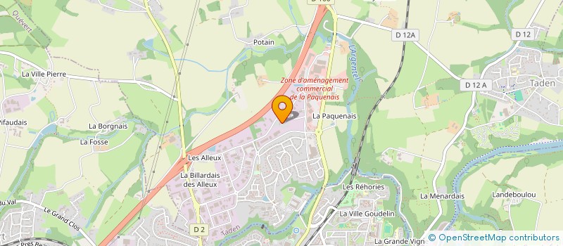 localisation de l'entreprise SOMARI SA à TADEN