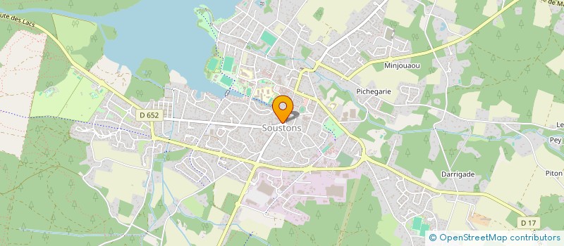 localisation de l'entreprise SOMARIN  SOUSTONS