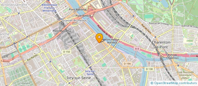 localisation de l'entreprise SOMARY à IVRY-SUR-SEINE