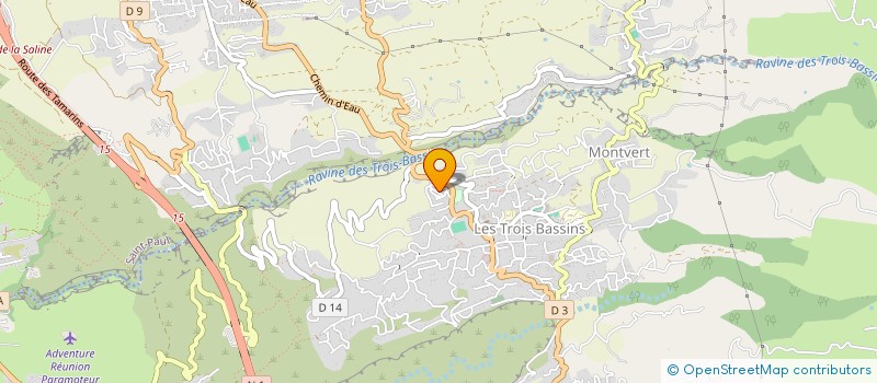 localisation de l'entreprise SOMASA à LES TROIS-BASSINS