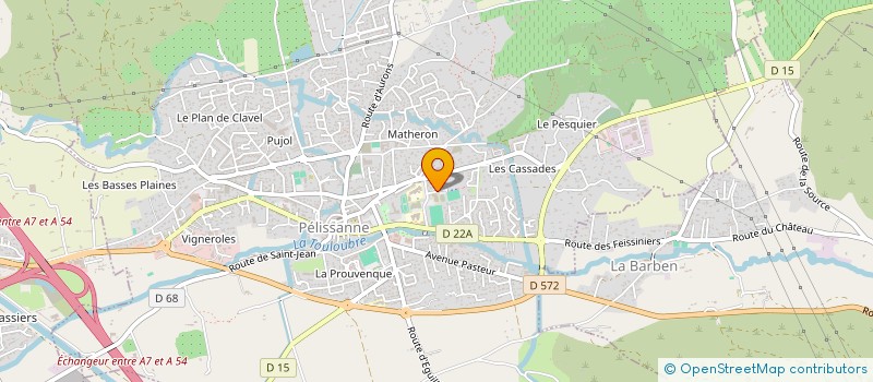 localisation de l'entreprise SOMAT  PELISSANNE