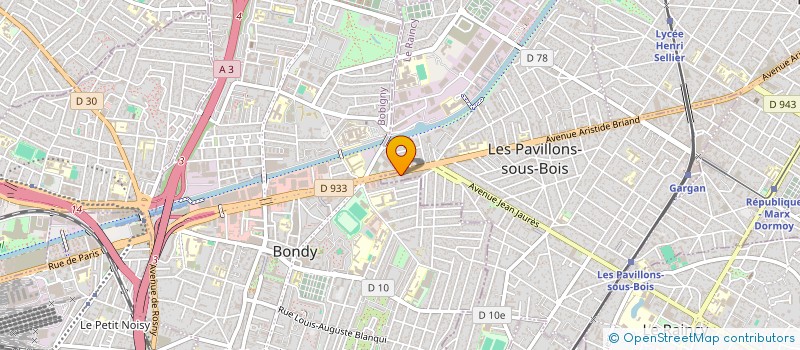 localisation de l'entreprise SOMAT à LES PAVILLONS-SOUS-BOIS