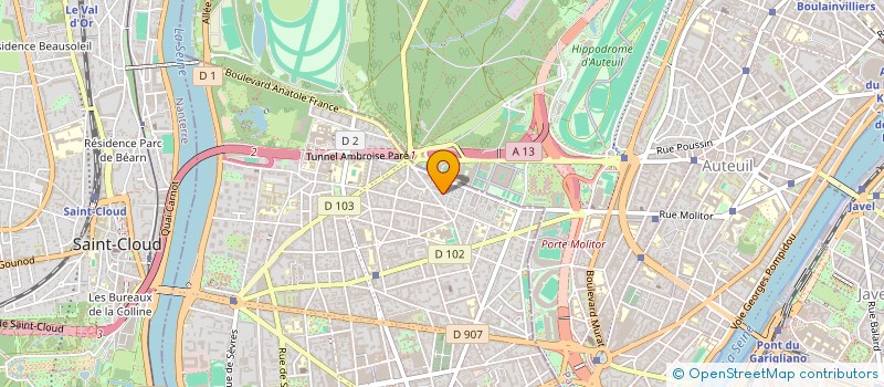localisation de l'entreprise SOMATINO à BOULOGNE-BILLANCOURT