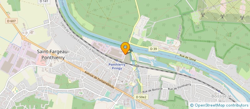 localisation de l'entreprise SOMATUBE  SAINT-FARGEAU-PONTHIERRY