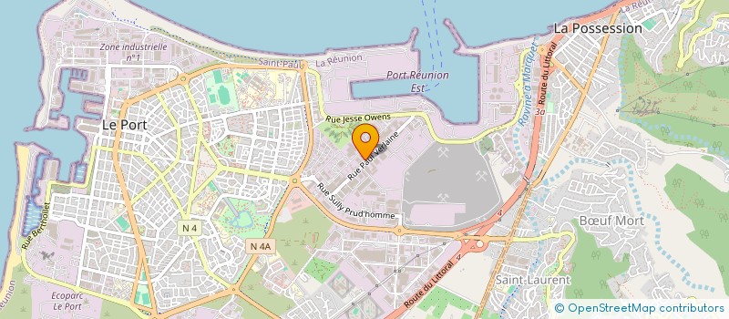 localisation de l'entreprise SOMAVECO à LE PORT
