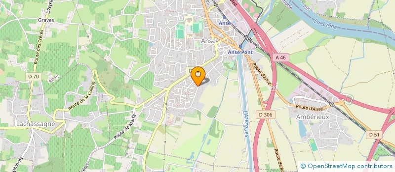 localisation de l'entreprise SOMAX  ANSE