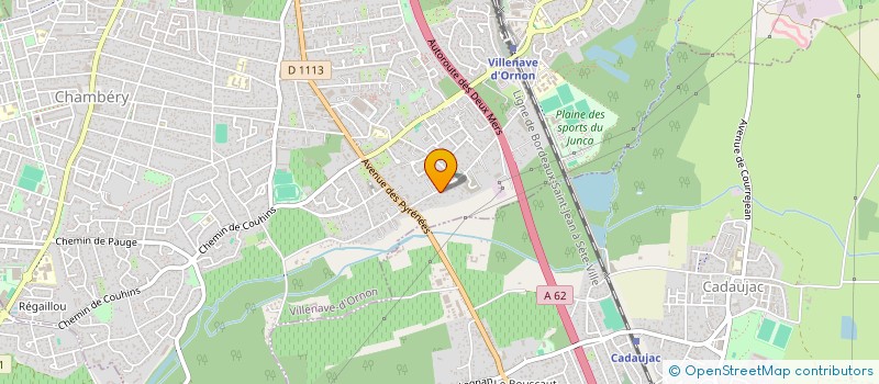 localisation de l'entreprise SOMAYA  VILLENAVE-D'ORNON