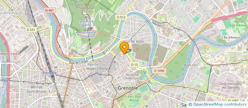 localisation de l'entreprise SOMBATY à GRENOBLE