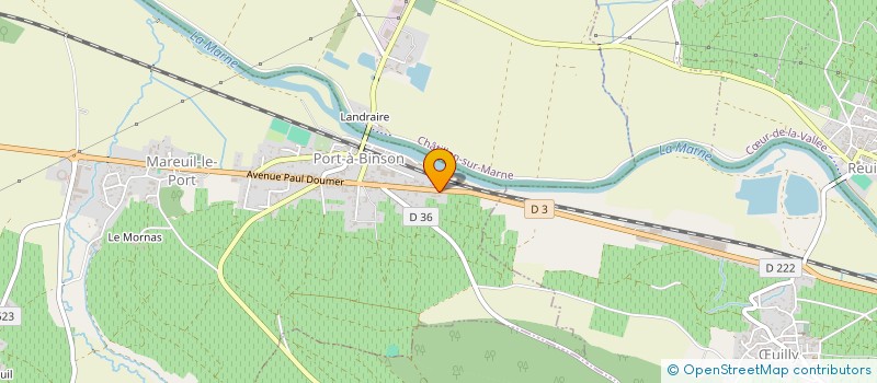 localisation de l'entreprise SOMBERT-LECART PERE ET FILS  MAREUIL-LE-PORT