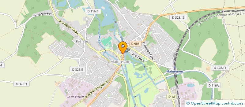 localisation de l'entreprise SOMBIM MAINTENON IMMOBILIER à MAINTENON