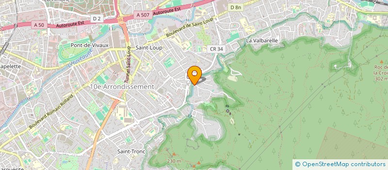 localisation de l'entreprise SOMBRES RETS à MARSEILLE 10EME