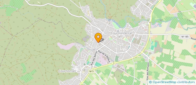 localisation de l'entreprise SOMCHAI EMPIRE  COURNONTERRAL