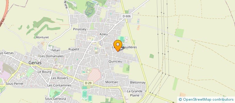 localisation de l'entreprise SOMDDA  GENAS