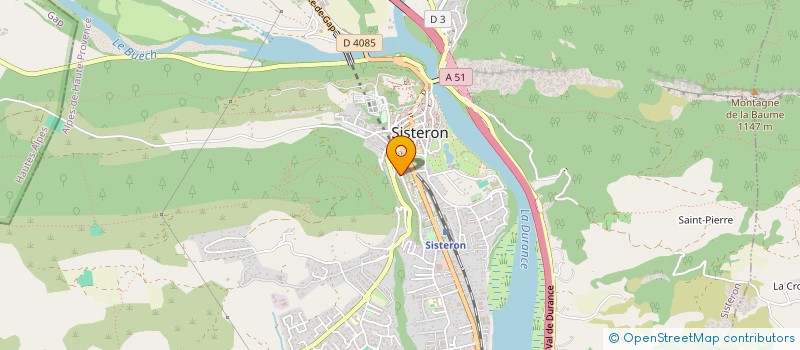 localisation de l'entreprise SOME HP  SISTERON