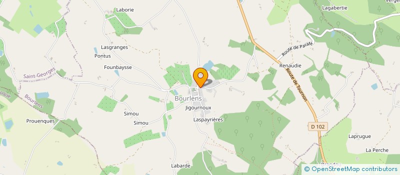 localisation de l'entreprise SOMEBEES108  BOURLENS