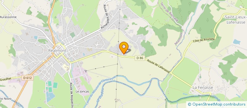 localisation de l'entreprise SOMEC à REALMONT