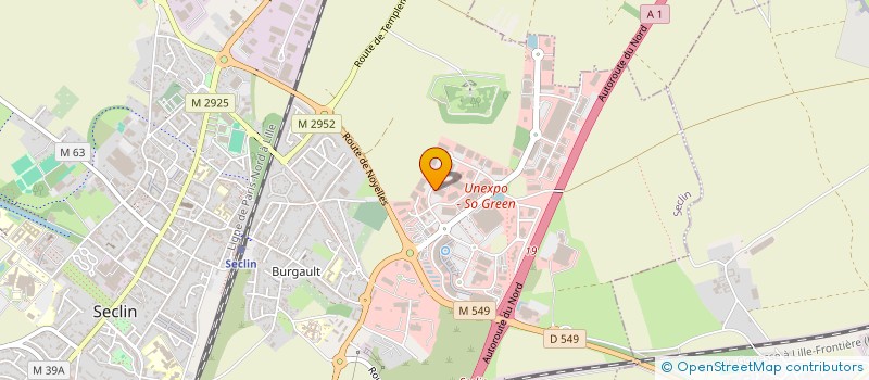 localisation de l'entreprise SOMECAR  SECLIN