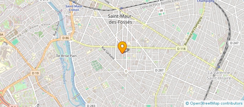 localisation de l'entreprise SOMECO à SAINT-MAUR-DES-FOSSES